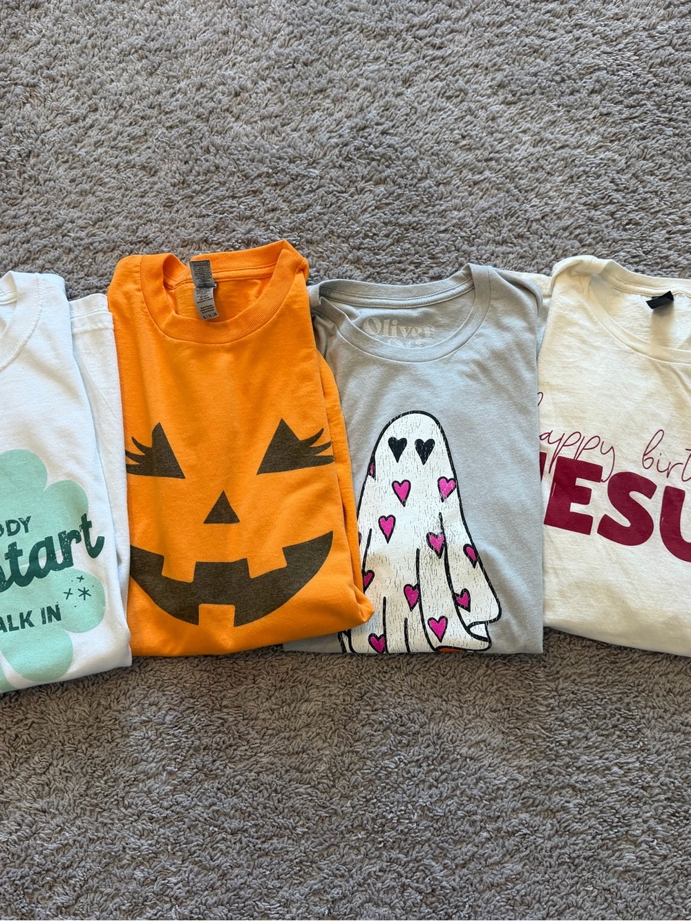 Bundle of 4 Holiday Graphic Tees